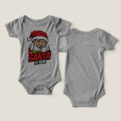 Santa Is Real – Ask Your Mom Pop Art Winking Santa (デザイン正面&裏面)