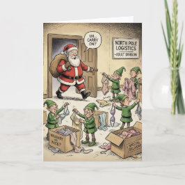 Santa Knows 'The Secret' カード