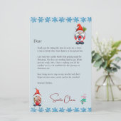 Santa Letter Customizable Christmas Letter (スタンド正面)