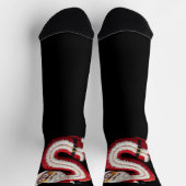 Santa letter S ソックス (上部)