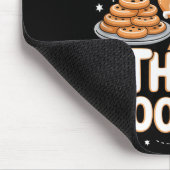 Santa Likes Thick Cookies Funny Adult Humor Ginger マウスパッド (コーナー)