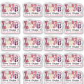 Santa Love Your Order Snap共有&レビュー シール (正面)