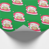 Santa Loves Cookies Wrapping紙 ラッピングペーパー (角)