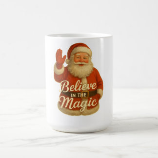 SANTA MAGIC-魔法を信じてTシャツ コーヒーマグカップ