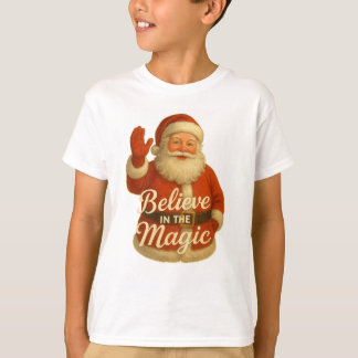 SANTA MAGIC-魔法を信じてTシャツ Tシャツ