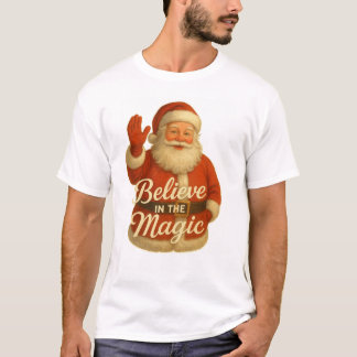 SANTA MAGIC-BELIEVE IN MAGIC T-Shirt Tシャツ