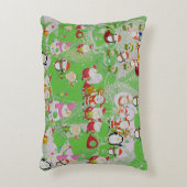 Santa Magical Green New Year アクセントクッション (正面(垂直))