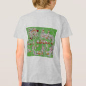 Santa Magical Green New Year トライブレンドＴシャツ (裏面)