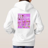 Santa Magical Pink New Year  パーカ (裏面)