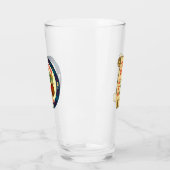 Santa Mahj Knows Your List! Pint Glass タンブラーグラス (左)