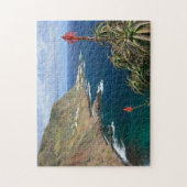 Santa Maria Azores coastal ジグソーパズル (縦)