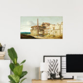 Santa Maria, Rome - PJ Saenredam Fine Art Poster ポスター (ホームオフィス)