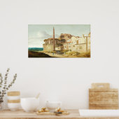 Santa Maria, Rome - PJ Saenredam Fine Art Poster ポスター (キッチン)