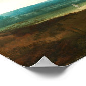 Santa Maria, Rome - PJ Saenredam Fine Art Poster ポスター (角)