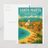 SANTA MARTA — カリブ海からシエラネバダへの入り口 ポストカード (正面/裏面)