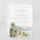 Santa Marta Colombia Landscape Wedding Anniversary 招待状 (正面)