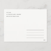 Santa Marta Colombia Watercolor Landscape Travel シーズンポストカード (裏面)