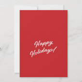 Santa Martini Christmas Holiday Invitation 招待状 (裏面)