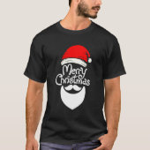 Santa Merry Christmas  Tシャツ (正面)