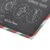 Santa Milk and Cookies Tray カッティングボード (角)