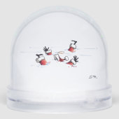 Santa Mob Hit snow globe (裏面)