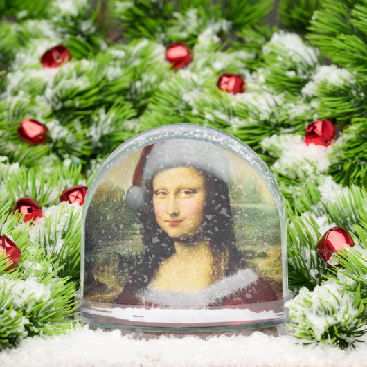 Santa Mona Lisa Merry Christmas Funny (クリスマス)