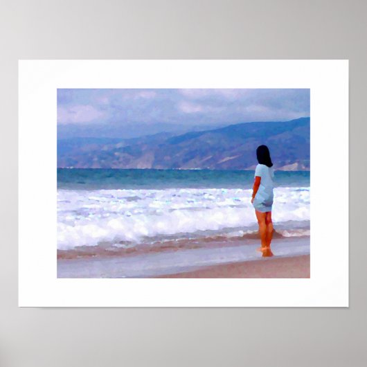 Santa Monica Beach Babe #1 2015 ポスター (正面)