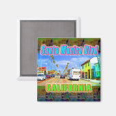 "Santa Monica Blvd 2"マグネット マグネット (正面/裏面)