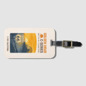 Santa Monica Centennial Pier Sunset ラゲッジタグ (正面横)