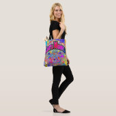 Santa Monica Cosmic Unity Tote Bag トートバッグ (モデル)