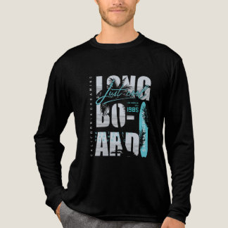 Santa Monica Longboard Tri-blend Long Sleeve shirt トライブレンドＴシャツ
