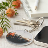 Santa Monica Pier, Los Angeles, California キーホルダー (正面右)