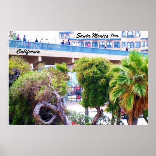 SANTA MONICA PIER  MOUSE  ポスター (正面)