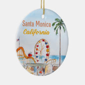 Santa Monica Pier Ornament セラミックオーナメント (右)