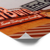 Santa Monica Route 66 California ポスター (角)