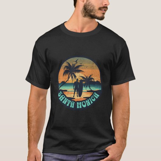 Santa Monica Tシャツ (正面)