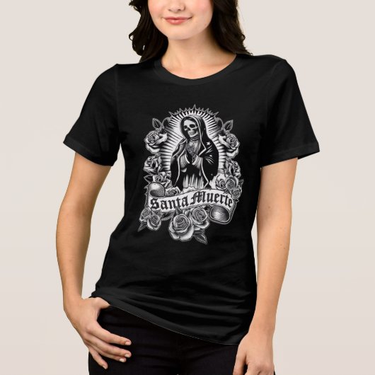 Santa Muerte トライブレンドＴシャツ (正面)