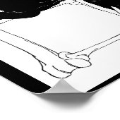 "Santa Muerte" (Mexican Grim Reaper) ポスター (角)