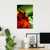 Santa Muerte Poster ポスター (ホームオフィス)