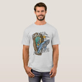 Santa Muerte Tシャツ (正面フル)