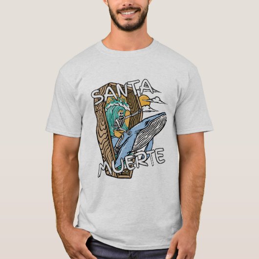 Santa Muerte Tシャツ (正面)