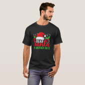 Santa My Brother親愛は家族のChrisと同じ仕事をした Tシャツ (正面フル)