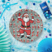 Santa n Elfs ペーパープレート (パーティー)