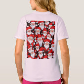 Santa n Reindeer Tシャツ (裏面)