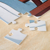 Santa Naughty Nice List Add Names Christmas ジグソーパズル (側面)