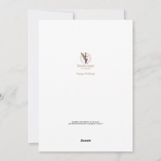 Santa & Neko Helper (Non-Download) シーズンカード (裏面)