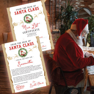 Santa Niceリストからのクリスマスレター