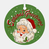 Santa No. 1 メタルオーナメント (裏面)