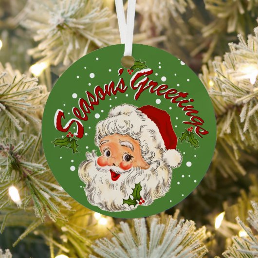 Santa No. 1 メタルオーナメント (インサイチュ)