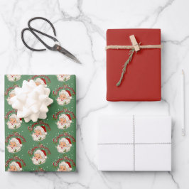 Santa No. 1 Seaons Greetings ラッピングペーパーシート